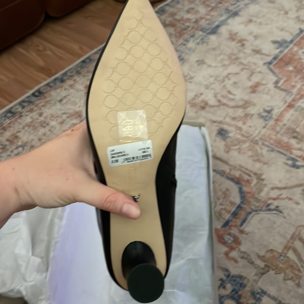 Nwt-Arezzo Women's Leny Boot Mid Block, Size 9.5 - image 3